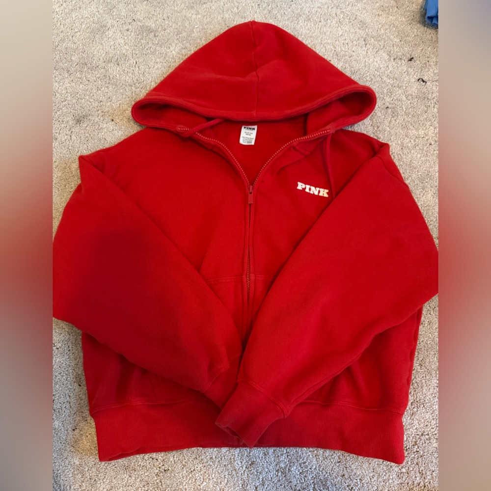 PINK Victoria's Secret Red Kids Jacket